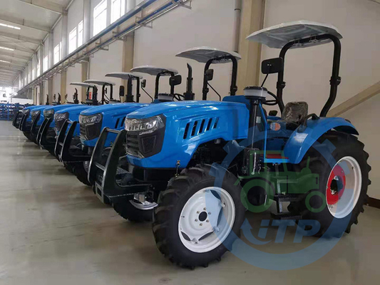 75HP μίνι γεωργικό τετράτροχο Drive αγροτικών τρακτέρ 2860 ΚΛ