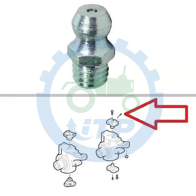 νέο Ολλανδία μπροστινό λίπος αξόνων 555E 575E LB90 που εγκαθιστά 321204