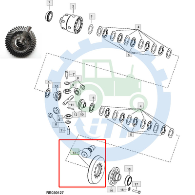 Εργαλείο λοξοτμήσεων RE336171 11/41T για το  8100 8200 8300 8400