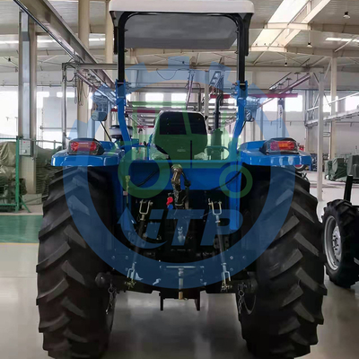 Ξηρό μίνι αγροτικό τρακτέρ τριβής 120hp για τη γεωργία 4x4